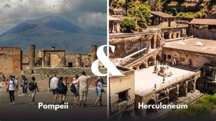 What happened to Pompeii and Herculaneum