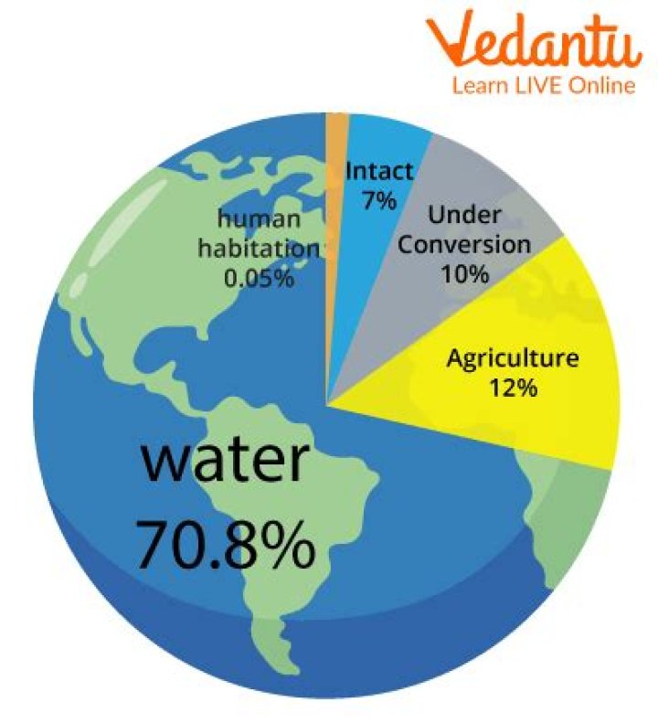 What is 70 percent of Earth freshwater?