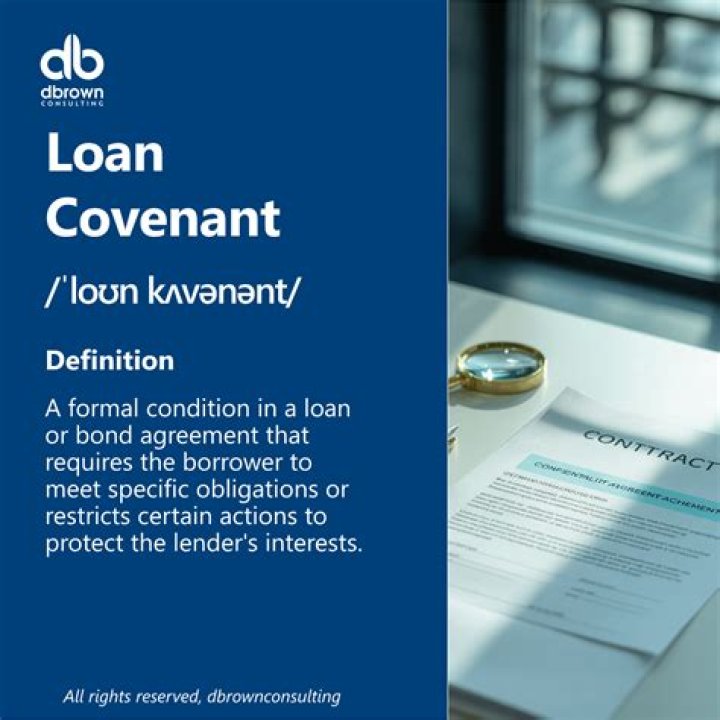 What is a loan covenant agreement