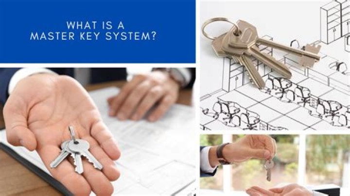 What is a master key system?