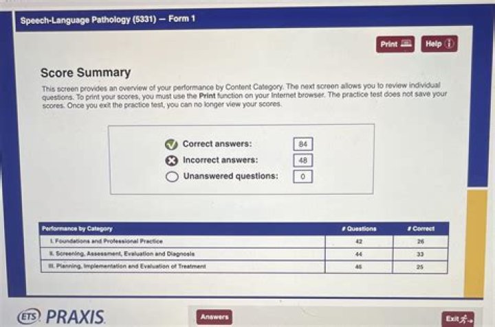 What is a passing score on the Jeopardy online test