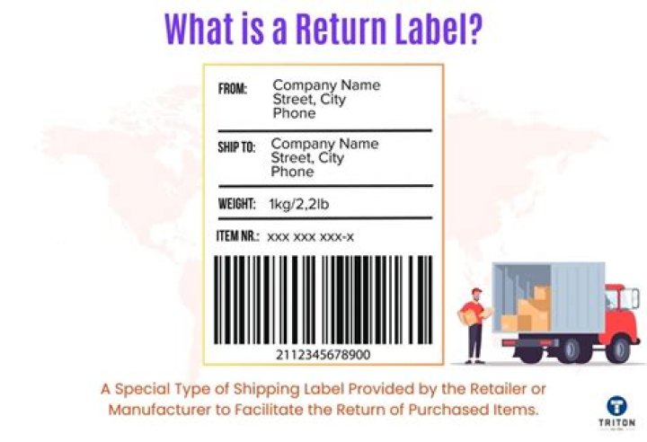 What is a return label
