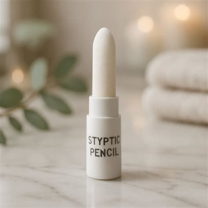 what is a styptic pencil made of