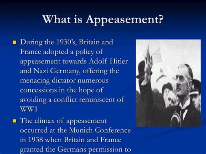 what is appeasement