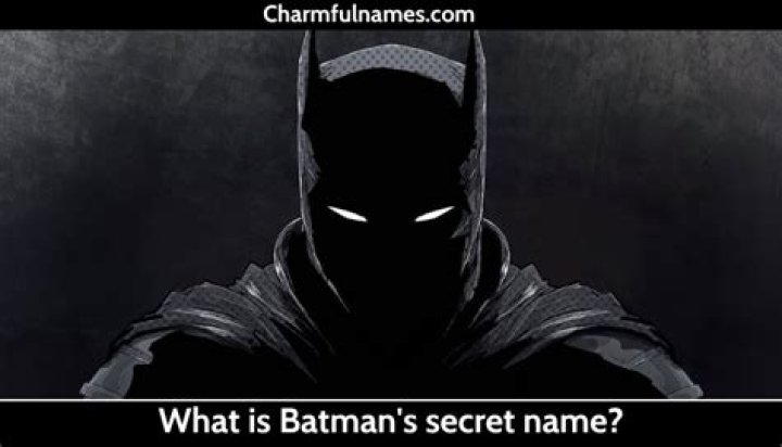what is batman’s name