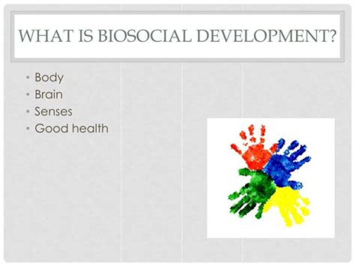 What is Biosocial development