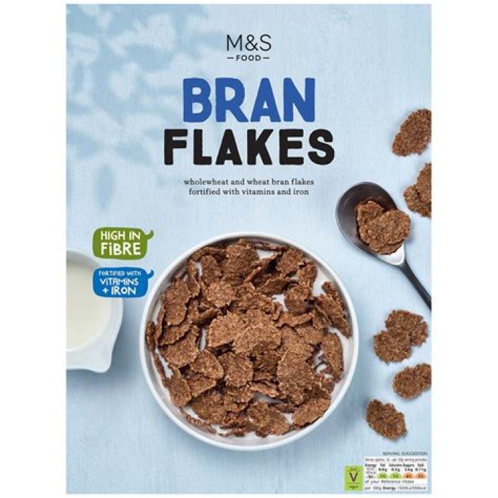 What is bran flakes made from
