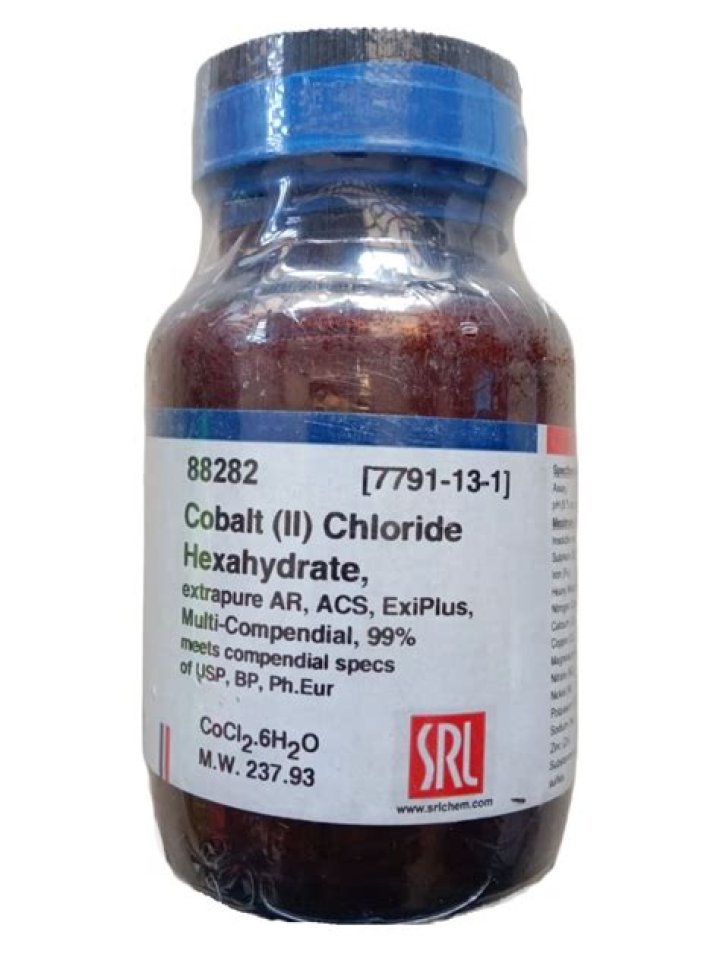 What is cobalt II chloride hexahydrate used for