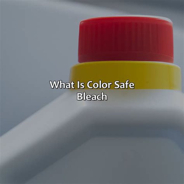 what is color safe bleach