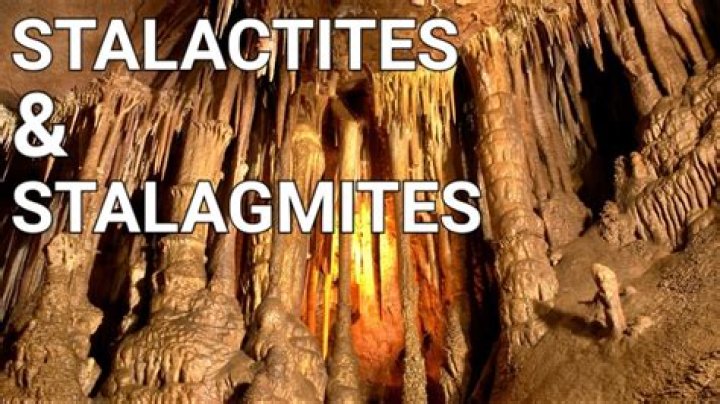 What is difference between stalactites and stalagmites