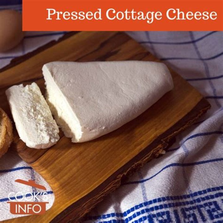 What is dry pressed cottage cheese