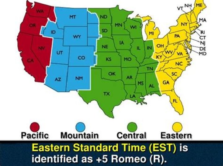 What is Eastern Standard Time in USA?
