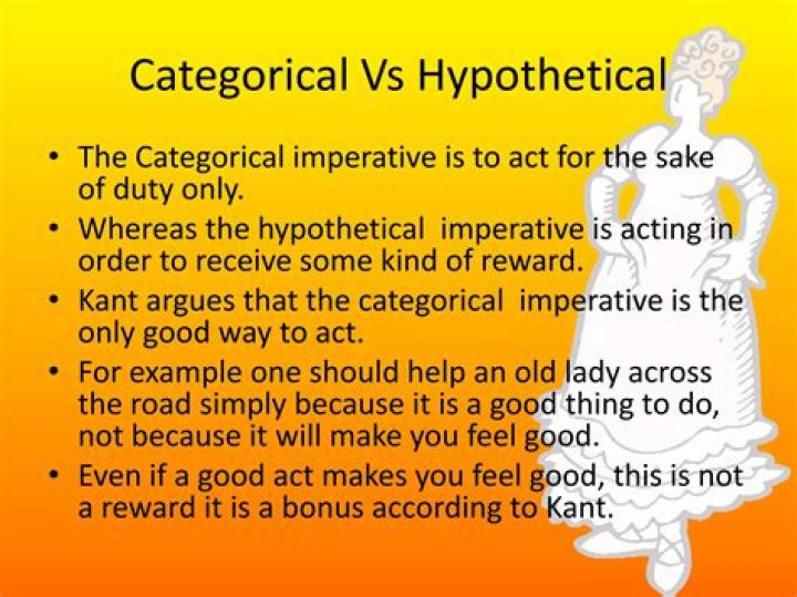 What is hypothetical imperative in ethics?