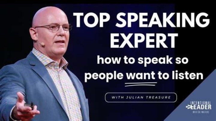 What is Julian treasure the speaker of the TED Talk known for