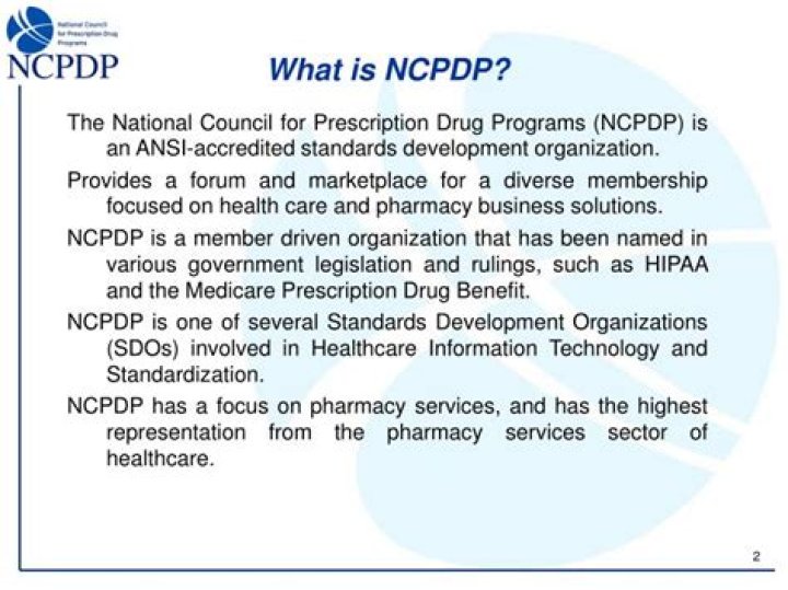 what is ncpdp