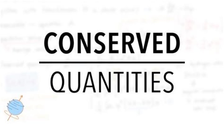 What is non conserved quantity?