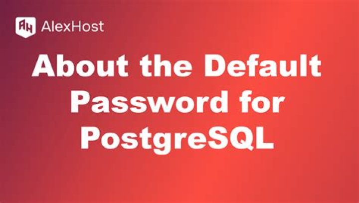 What is Postgres default password Ubuntu