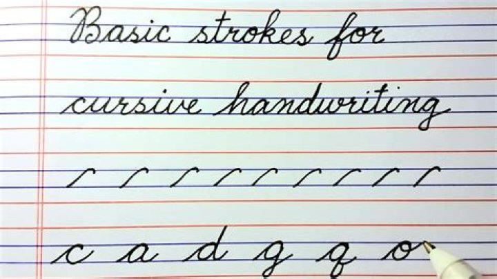 What is pre cursive writing?