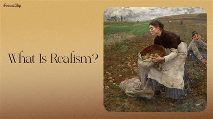 What is realism in British literature?