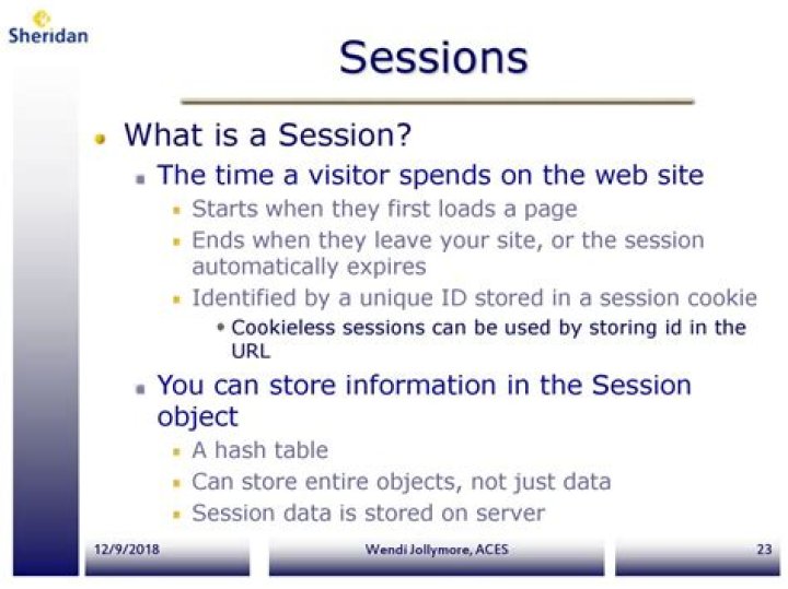 What is Session attribute