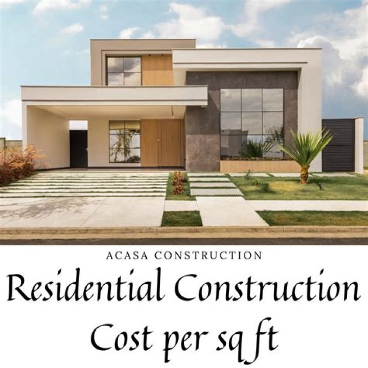 What is the cost of construction per sq ft in Pakistan