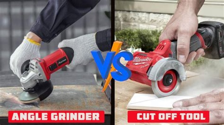 What is the difference between a grinder and an angle grinder