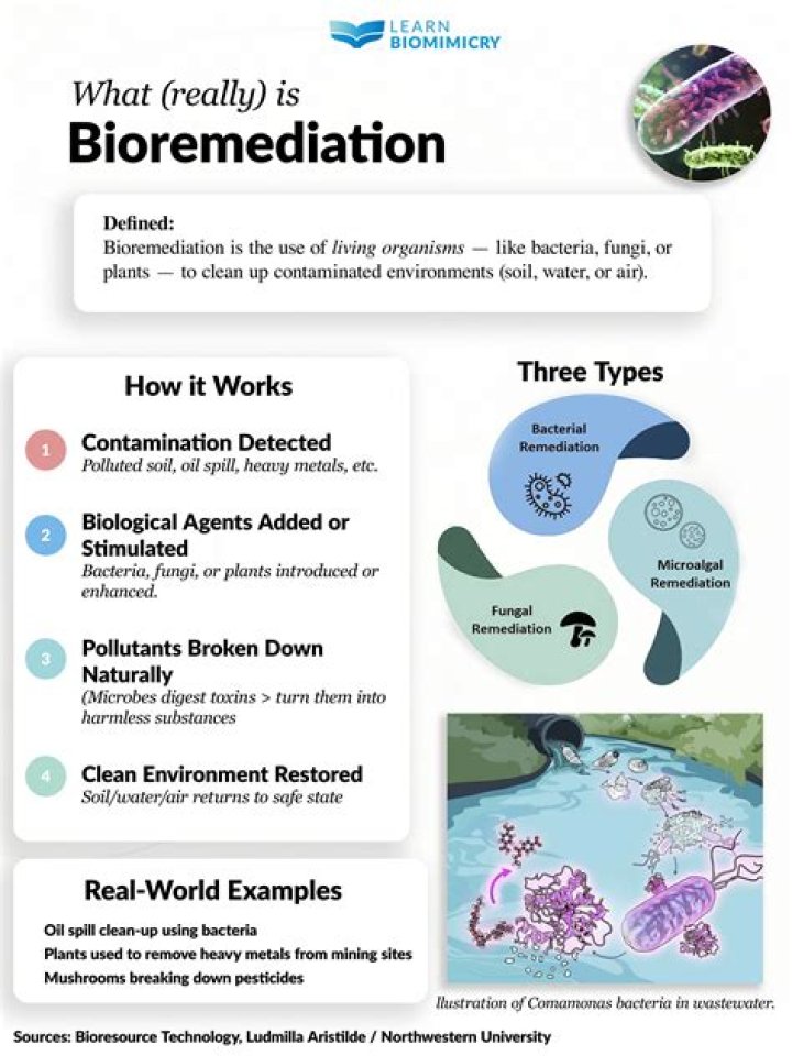 What is the difference between bioremediation and bioaugmentation