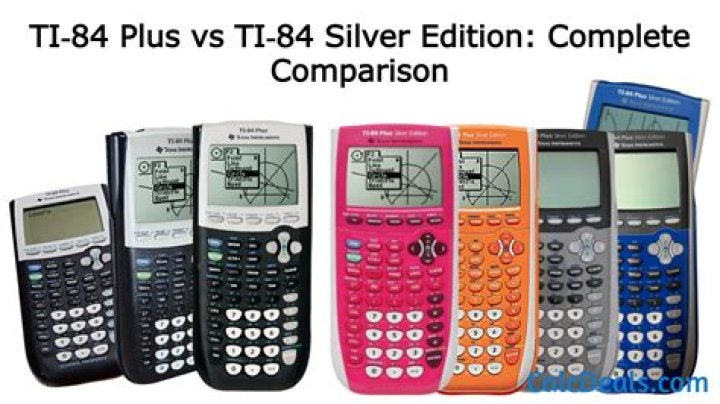 What is the difference between TI 84 Plus and TI 84 Plus Silver Edition?