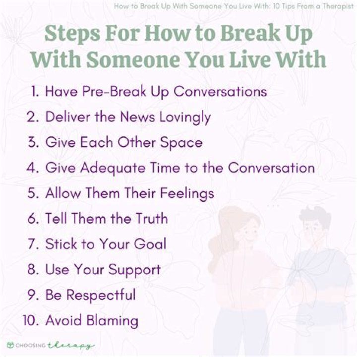 What is the easiest way to break up with someone