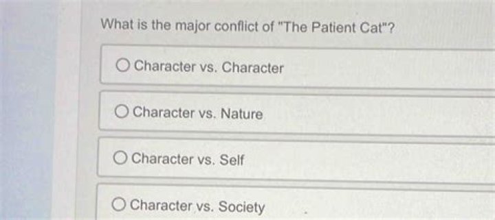 What is the major conflict?