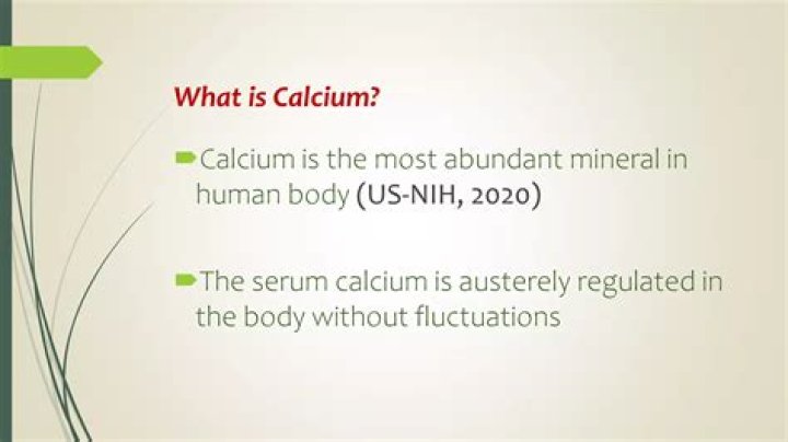 what is the most abundant mineral in the body