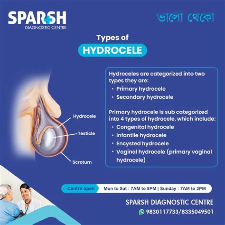 What is the name of a diagnostic test to confirm the presence of a hydrocele