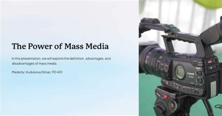 What is the power of mass media