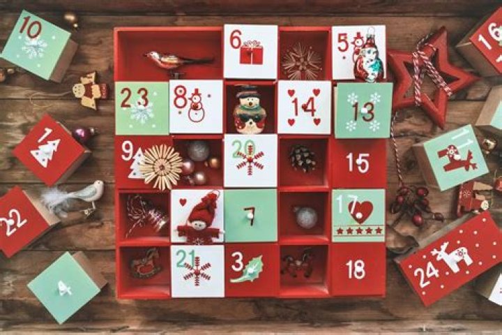 What is the purpose of the Advent calendar