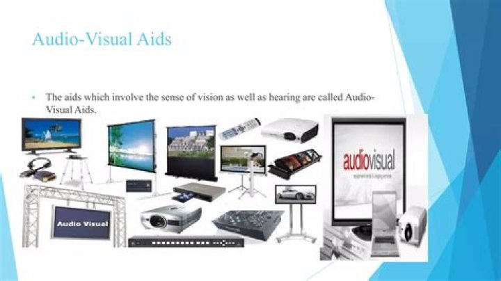 What is the role of audio visual aids in oral presentation?