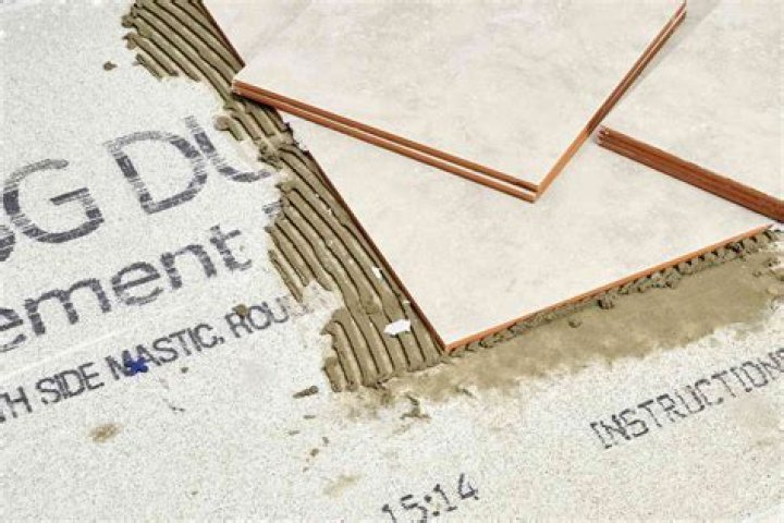 What is tile backer board made of