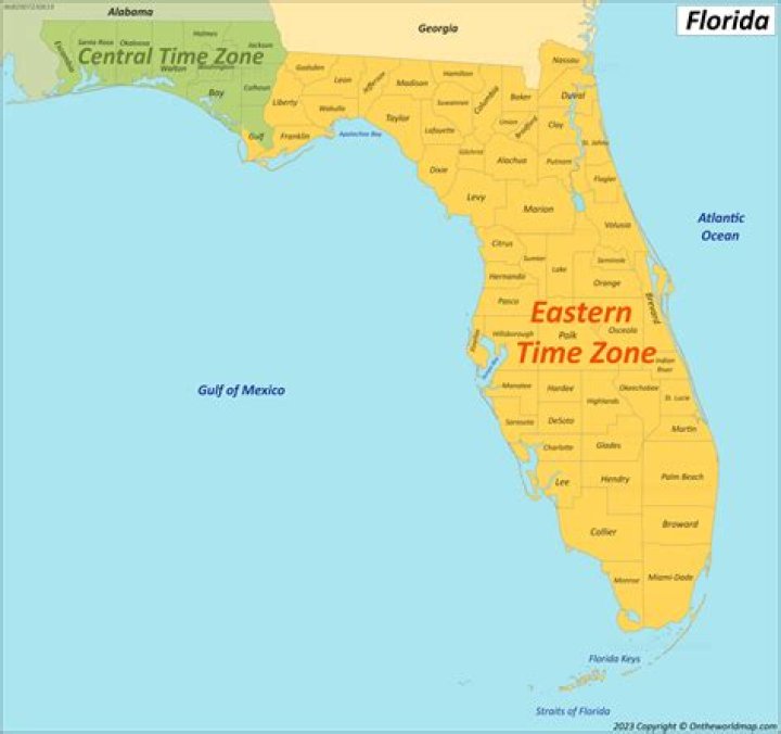 What is time in Florida now?