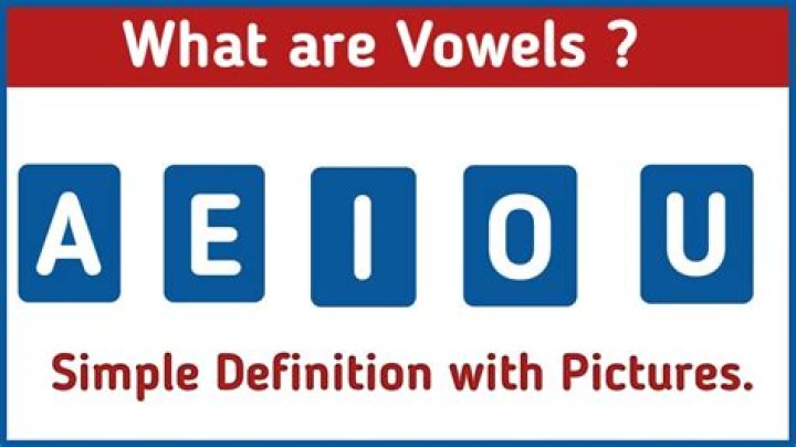 what is vowel