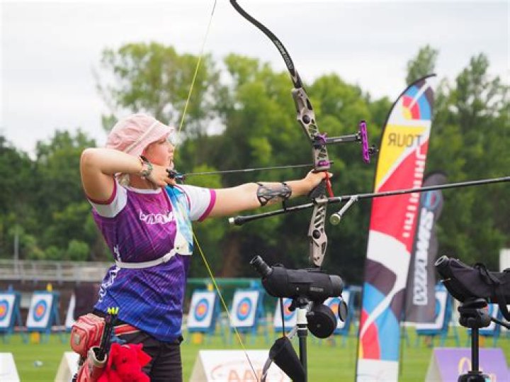 What kind of bow do Olympic archers use?