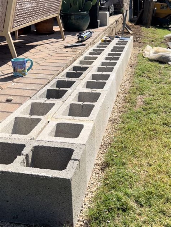 What kind of concrete do you use to fill cinder blocks?