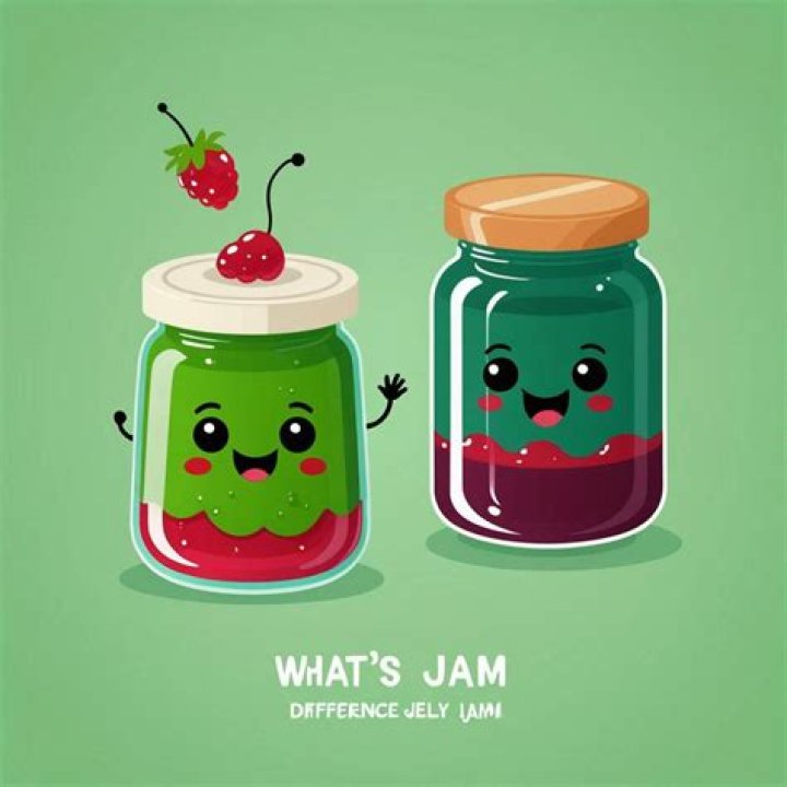 what’s the difference between jelly and jam