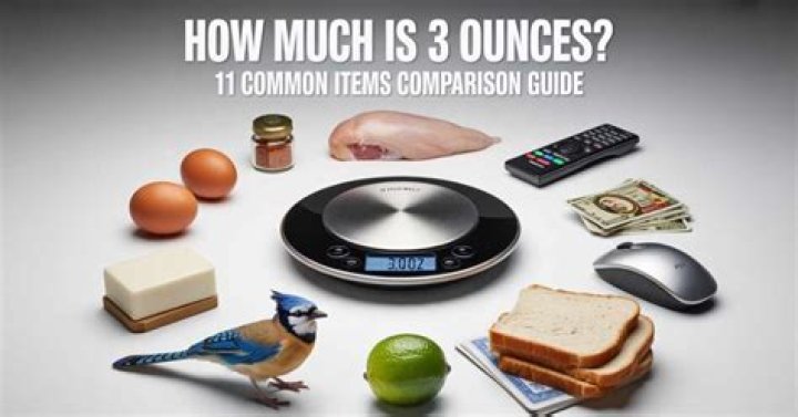 What things weigh 5 ounces?