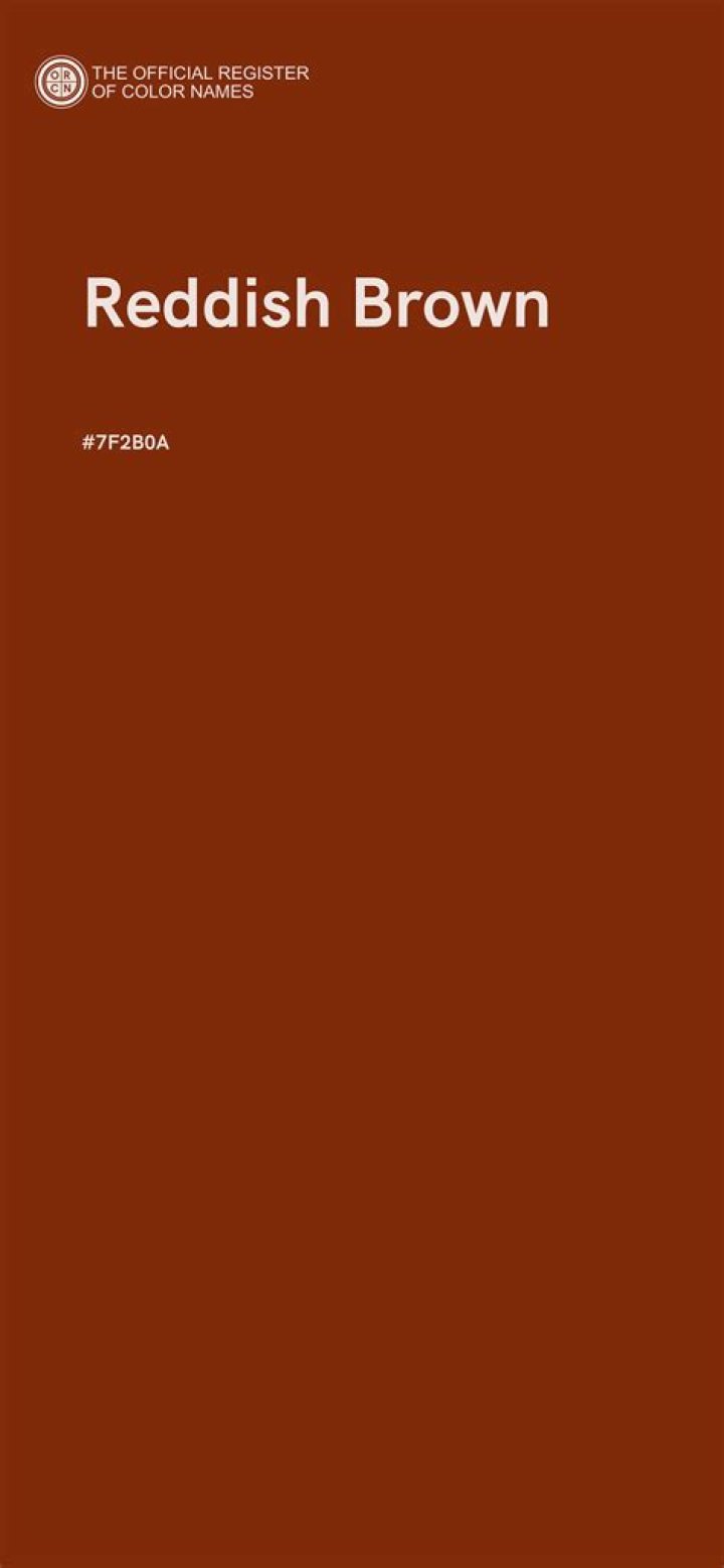 what two colors make reddish brown