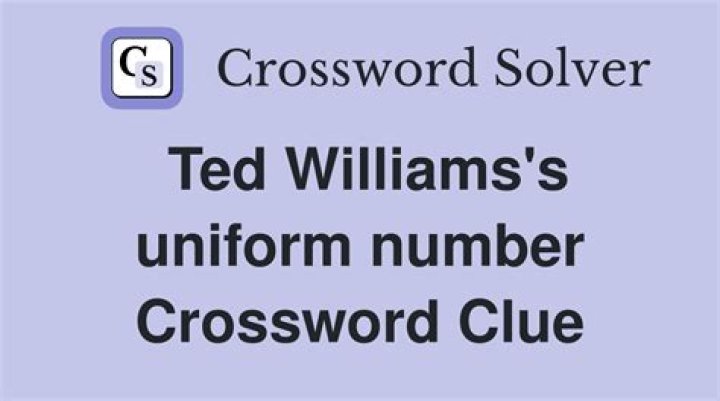 What was Ted Williams number
