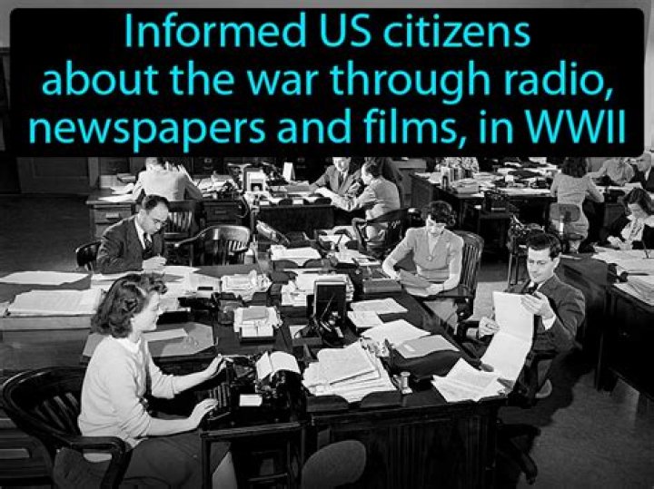 what was the main purpose of the office of war information?