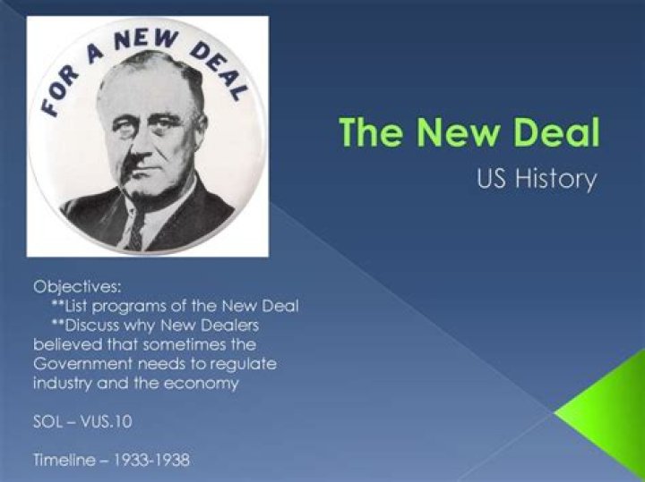What was the most important New Deal program
