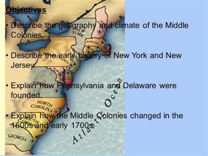 What was the wealth of resources in the Middle Colonies