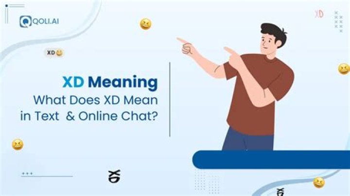 what xd in texting