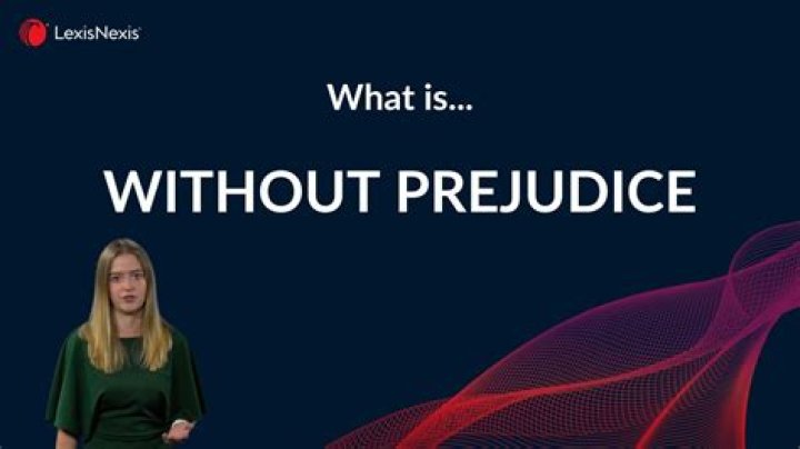 When can you send without prejudice?