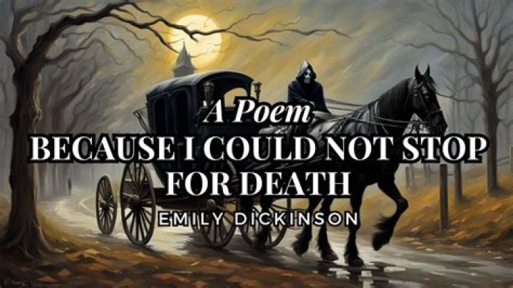 When did Emily Dickinson write because I could not stop for death